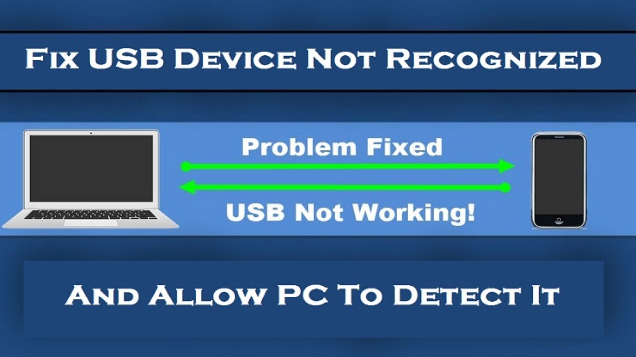 Liquid detected in usb connector. USB device info.