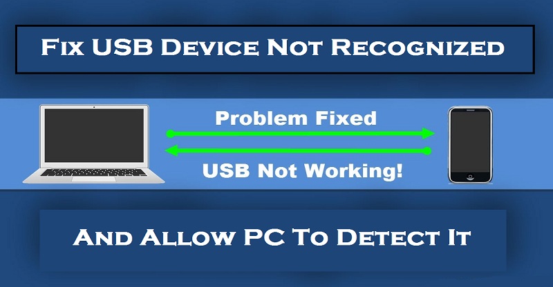 USB Device Not Recognized