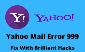 Yahoo mail error 999