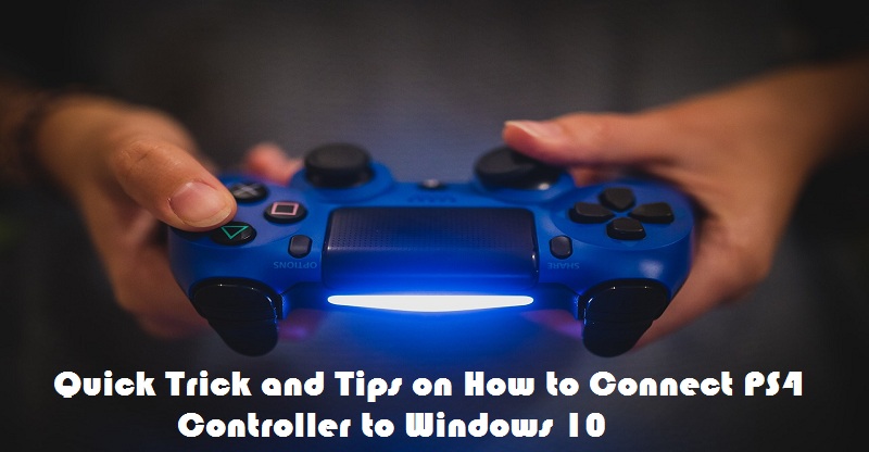how to connect ps4 controller to windows 10