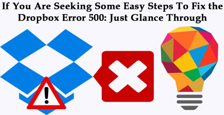 dropbox error 500