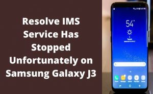 IMS Service Has Stopped