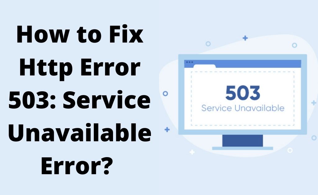 Http Error 503