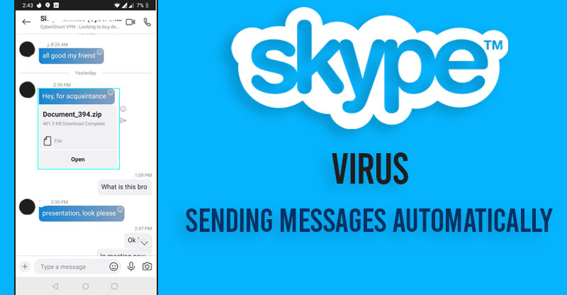 skype virus