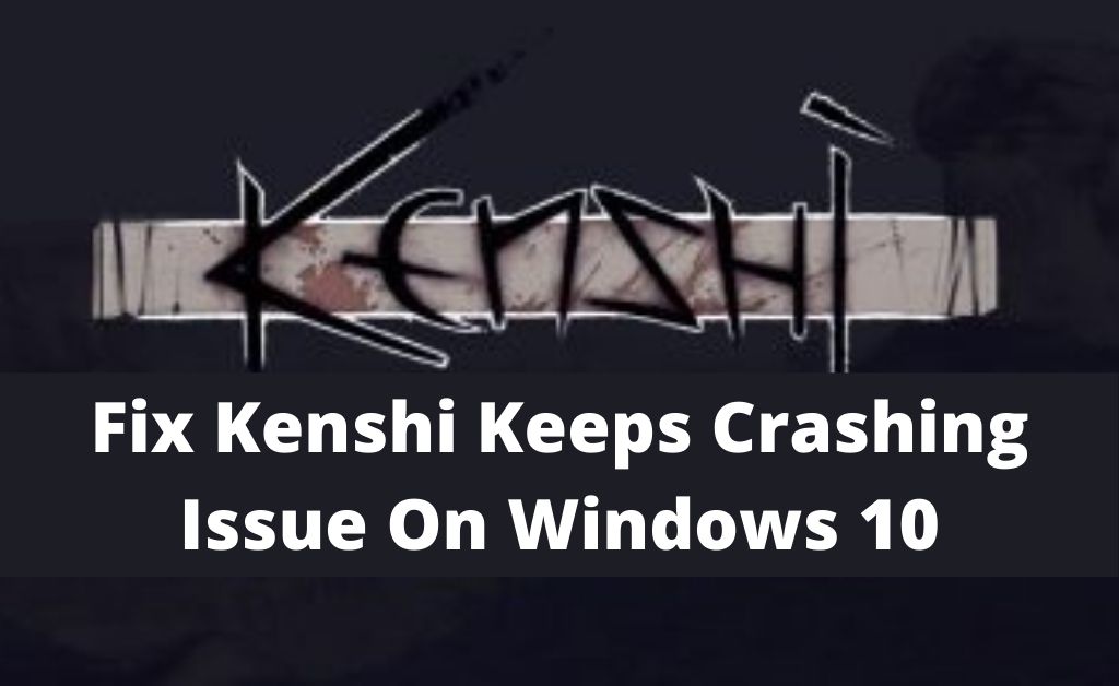 kenshi keeps crashing