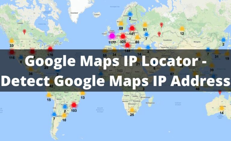 google maps ip address