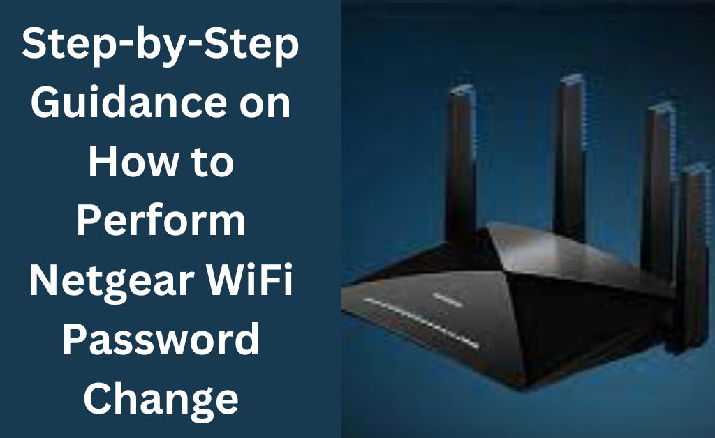 netgear wifi password change